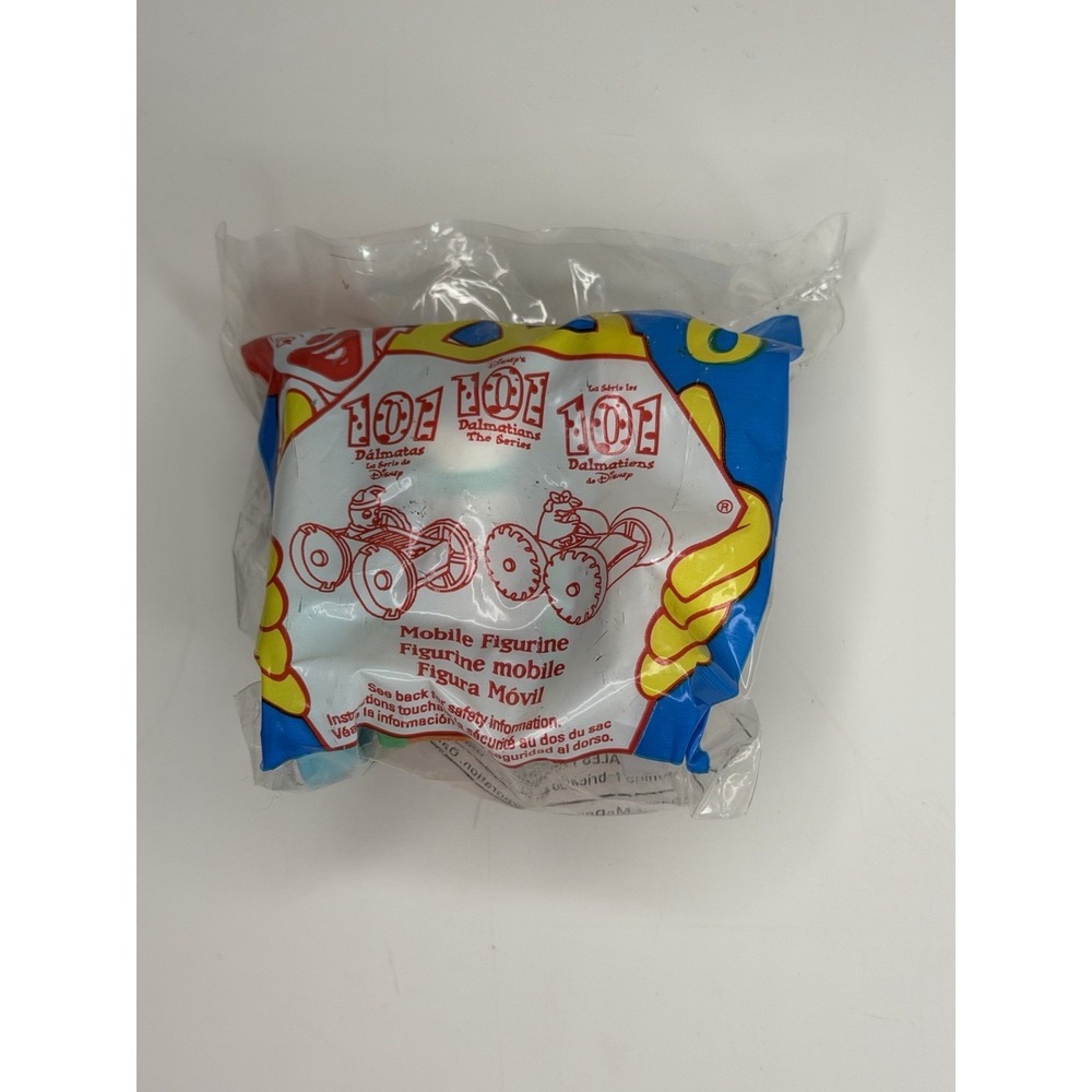 1997 McDonalds Happy Meal Toy 101 Dalmatians #6 Mobile Figure - SEALED